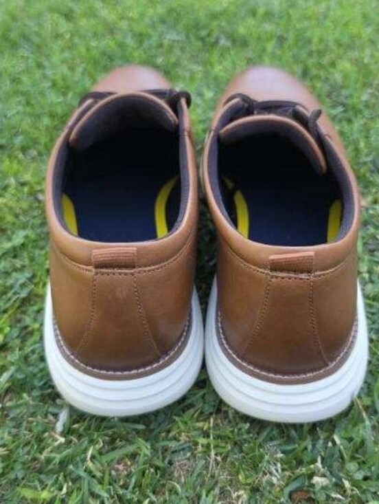 NEWCole Haan Grand+ Ultra Oxford Shoes Mens Size 8.5M British Tan Brown Leather